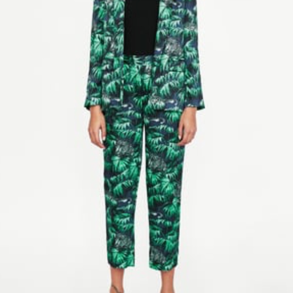 Jungle Print Trousers